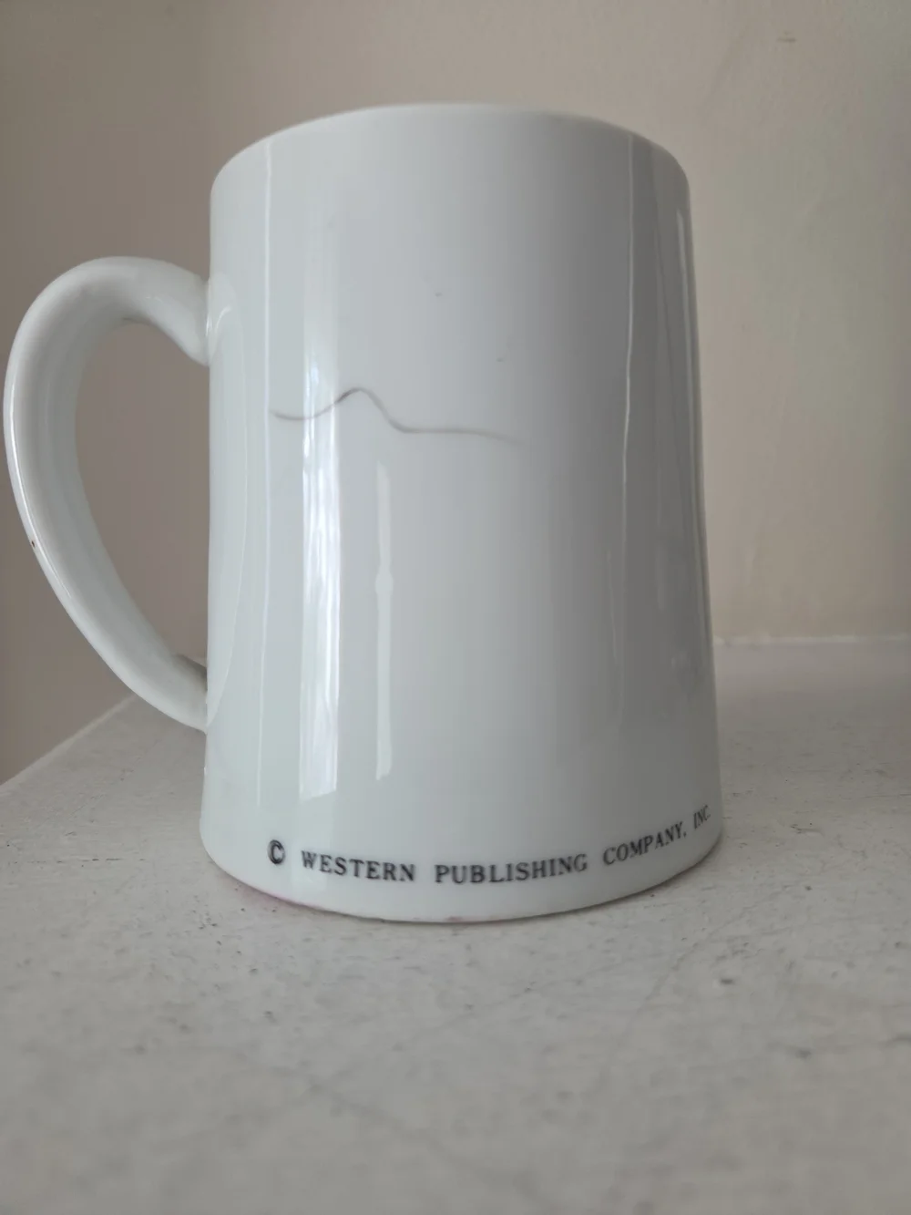 Vintage Schmid Bros Western Publishing Company Little Lulu & Tubby Musical Mug
